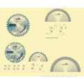 Tct Circular Saw Blades With Premium Steel And Micro Grain Carbide Tips